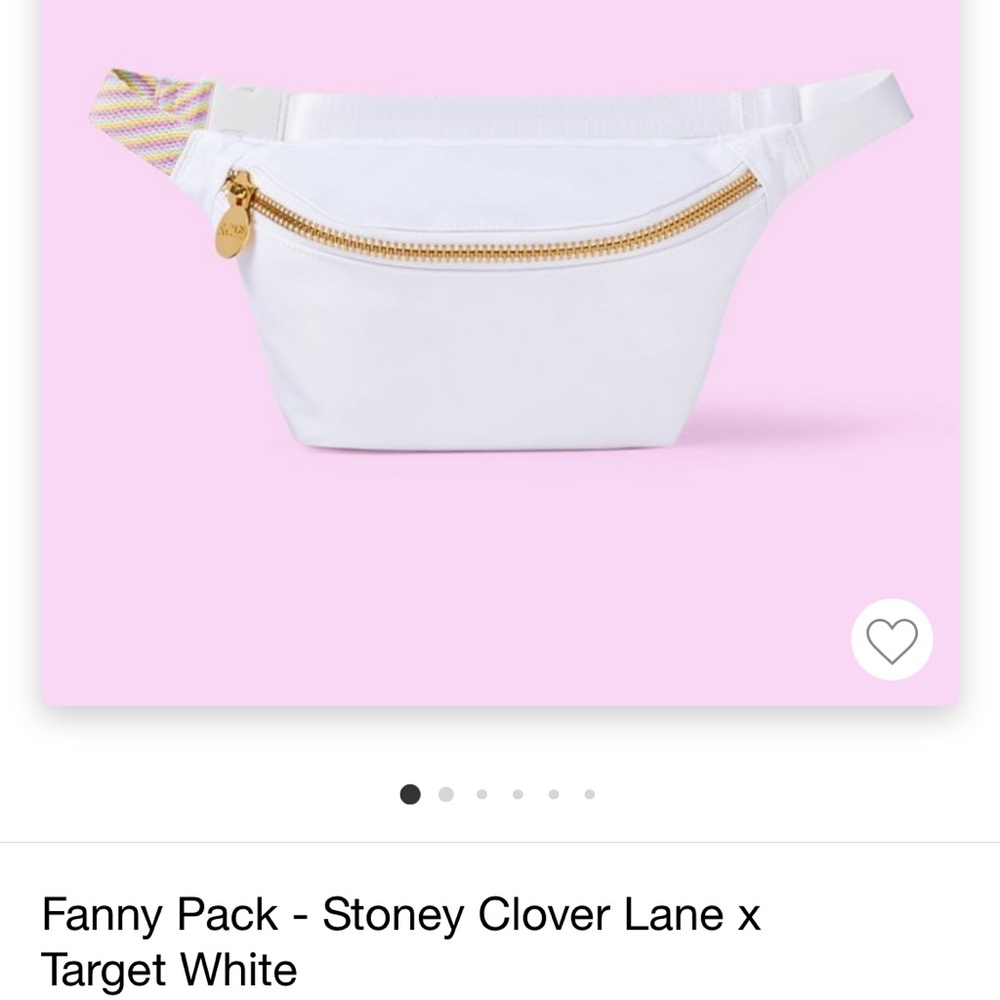 Stoney Clover x Target White Fanny Pack